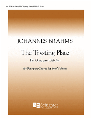 Book cover for The Trysting Place (Der Gang zum Liebchen) (Opus 31/3)