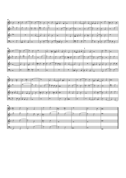 Toccata no.8 (book 2) (arrangement for 4 recorders)