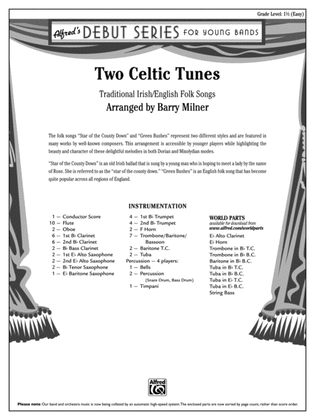 Two Celtic Tunes: Score