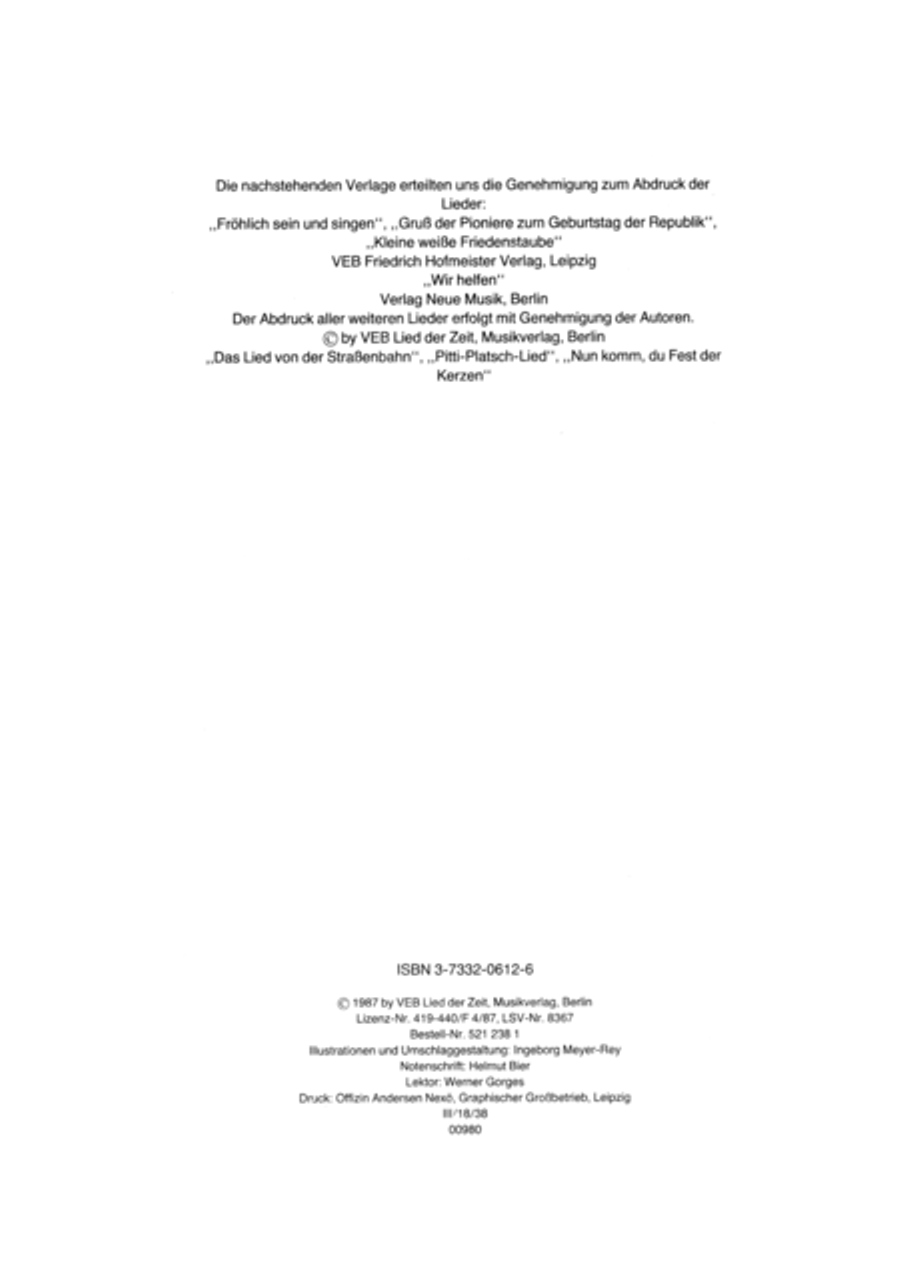 Mein Liederalbum fur die Triola Voice scores gallery preview page 3