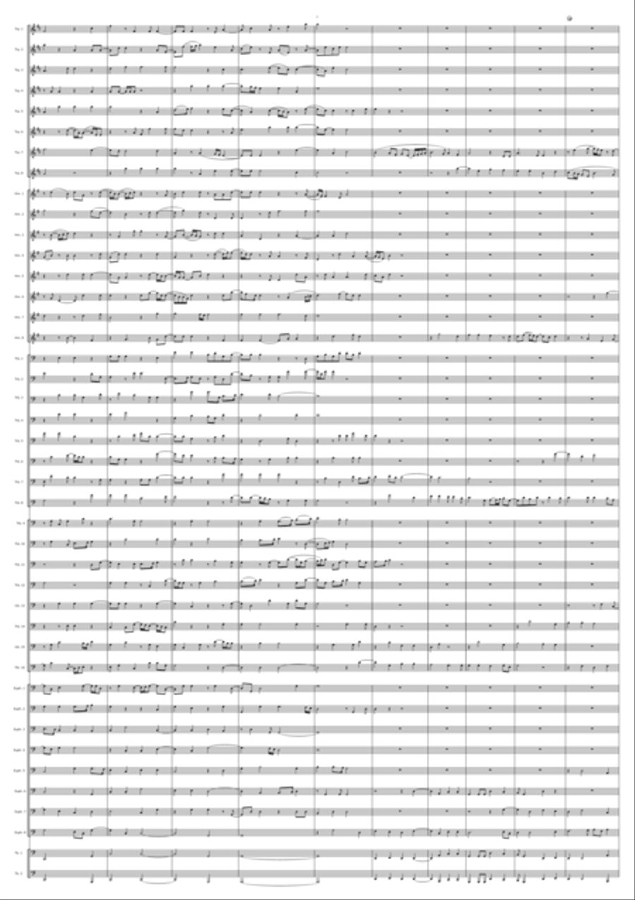 Spem In Alium Brass Band scores gallery preview page 5