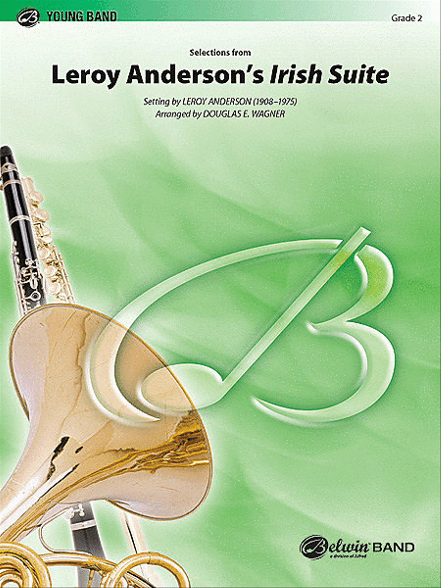 Selections from Leroy Anderson's Irish Suite Concert Band scores gallery preview page 1