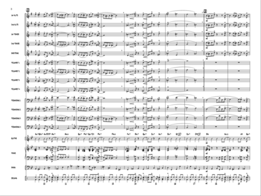 Twice As Cool Jazz Ensemble scores gallery preview page 3