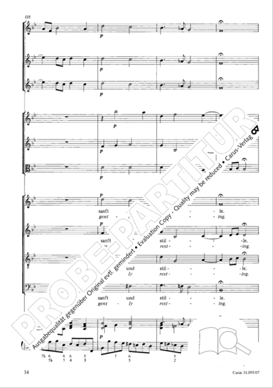 For me to live is Jesus (Christus, der ist mein Leben) STB scores gallery preview page 35
