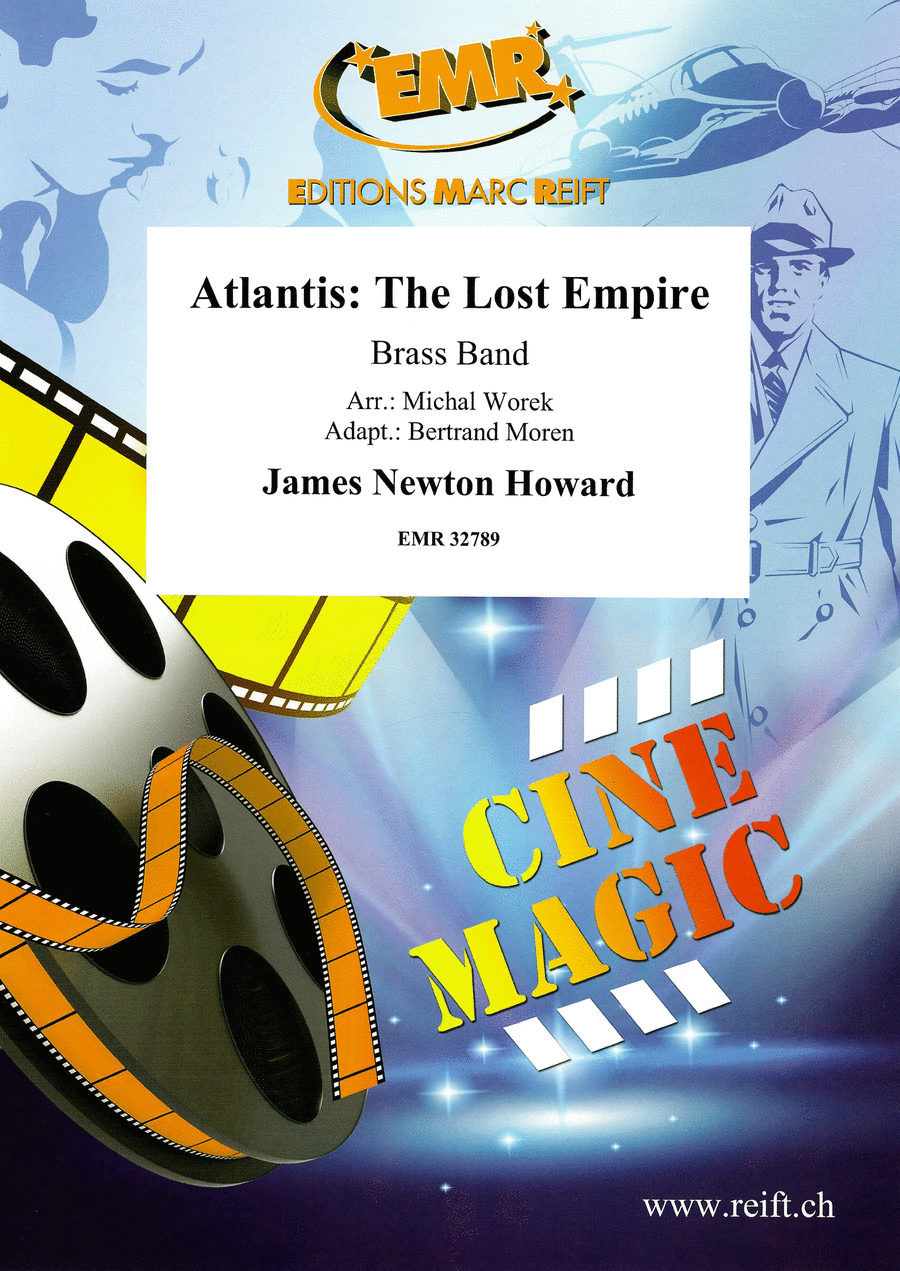 Atlantis: The Lost Empire Brass Band scores gallery preview page 1