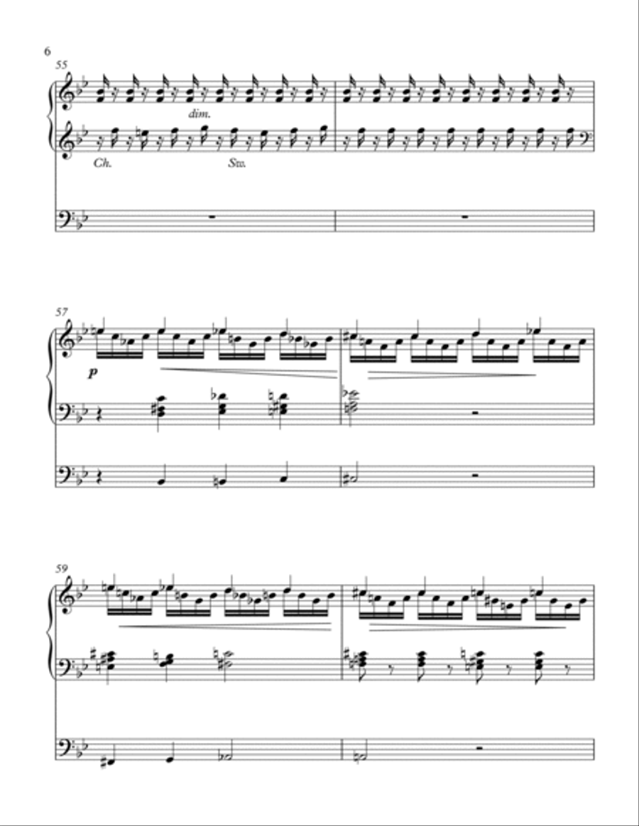 Sonata In G For Organ-Finale Organ Solo scores gallery preview page 6