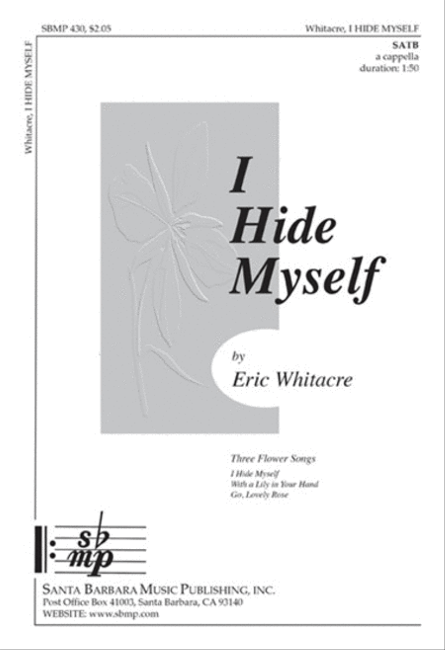 I Hide Myself - SATB Octavo 4-Part scores gallery preview page 1