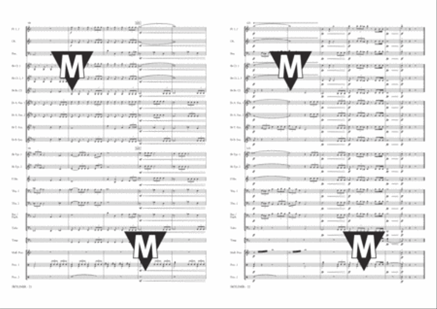 Skyliner Concert Band scores gallery preview page 12