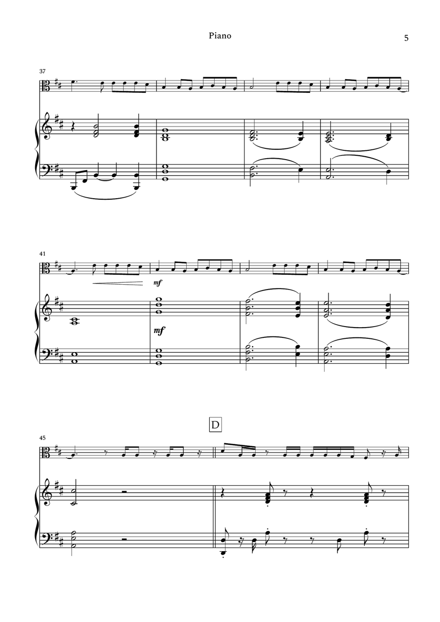 Chlorine Chlorine Viola scores gallery preview page 5