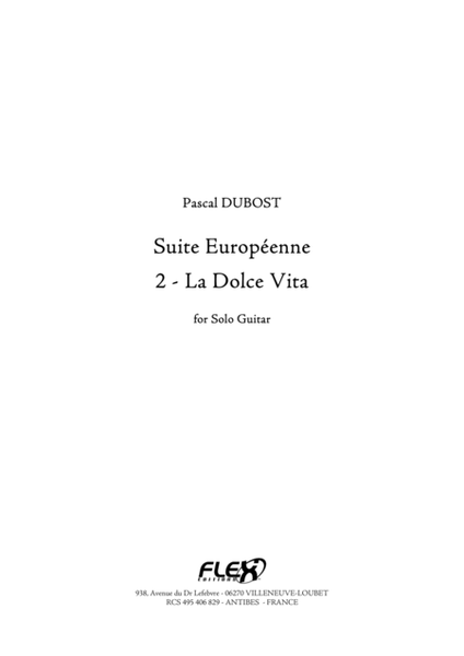 Suite Europeenne 2 - La Dolce Vita image number null