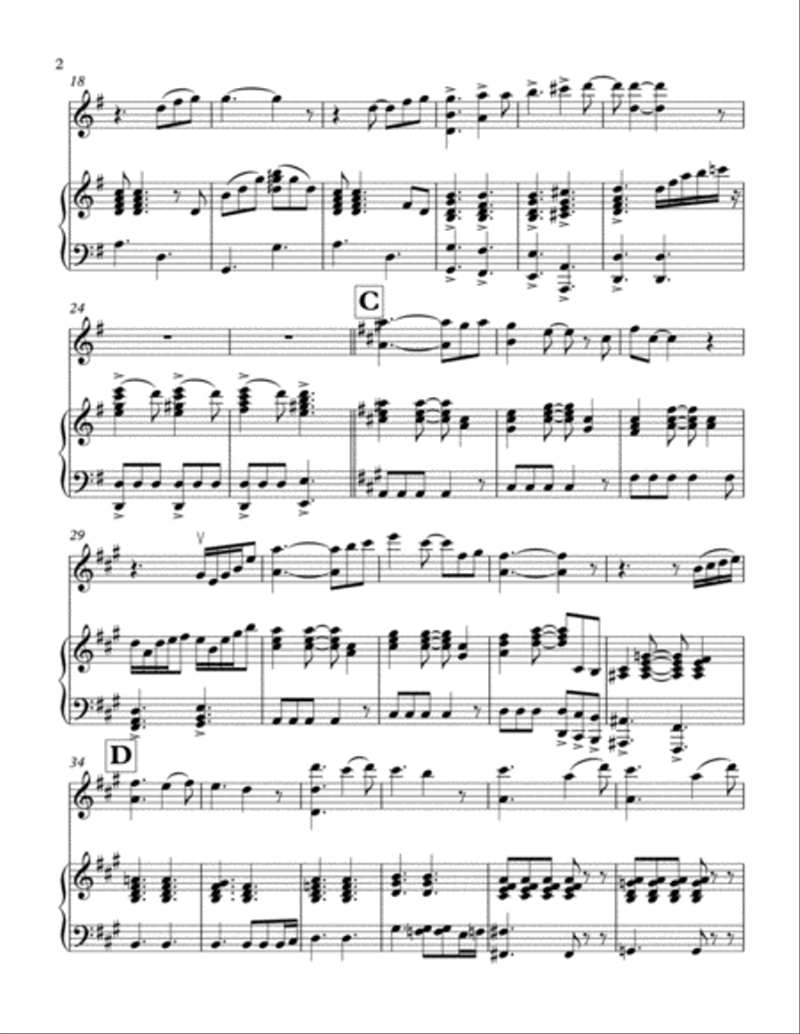 We Are The Champions Violin Solo scores gallery preview page 2