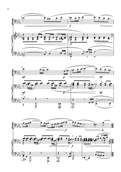 Vocalise (Rachmaninoff) - bassoon and piano with FREE BACKING TRACK image number null