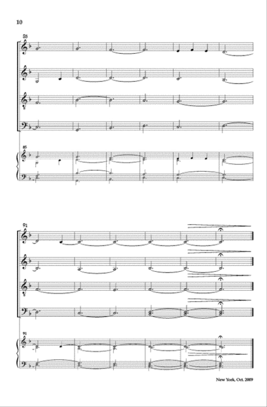 Away in a Manger - SATB divisi Divisi scores gallery preview page 9