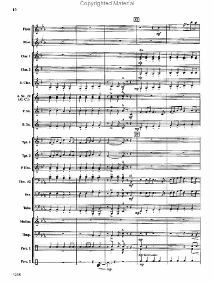 Winchester Chronicles Winchester Chronicles Concert Band scores gallery preview page 9