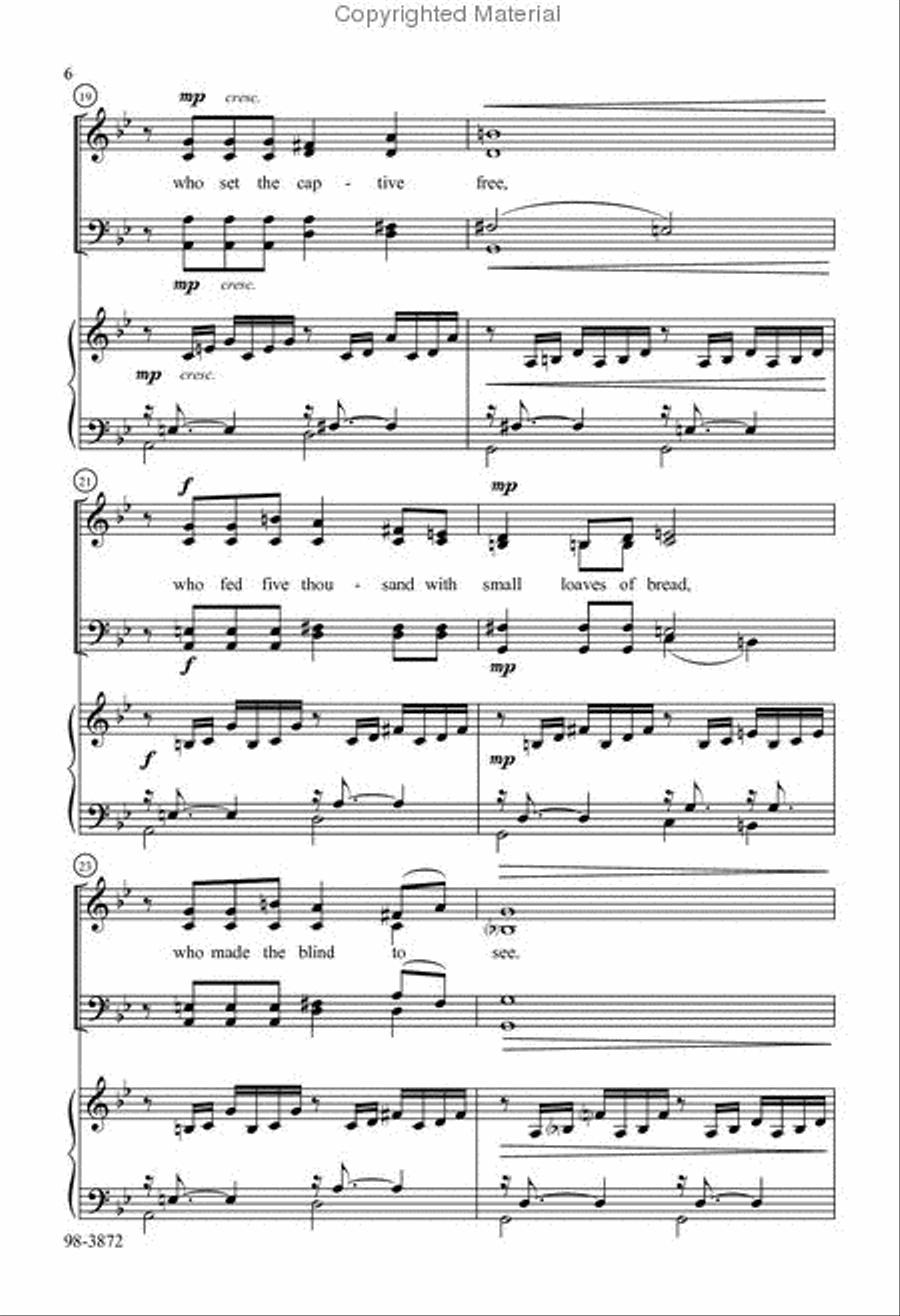 Behold the Lamb 4-Part scores gallery preview page 4