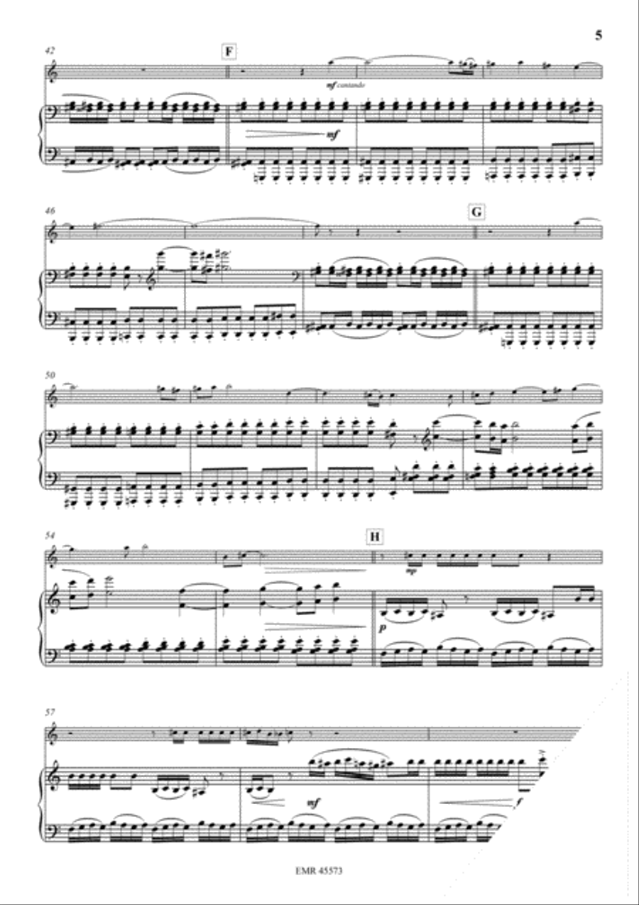 Konzert Op. 42 Euphonium scores gallery preview page 6