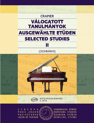 Book cover for Ausgewählte Etüden II