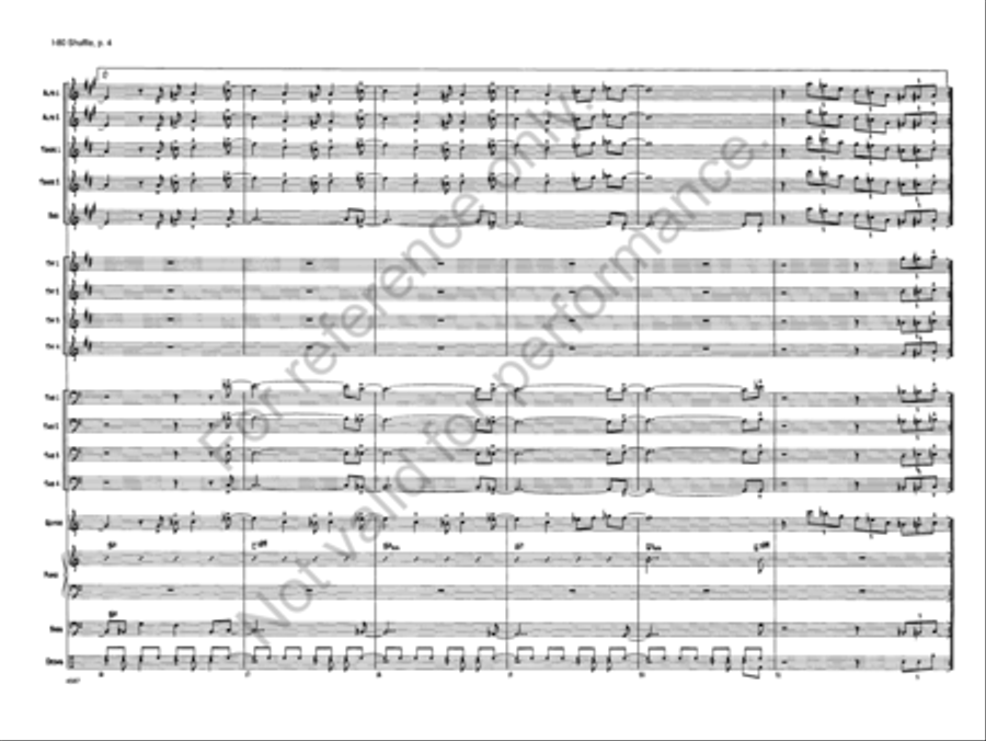 I-80 Shuffle I-80 Shuffle Jazz Ensemble scores gallery preview page 4