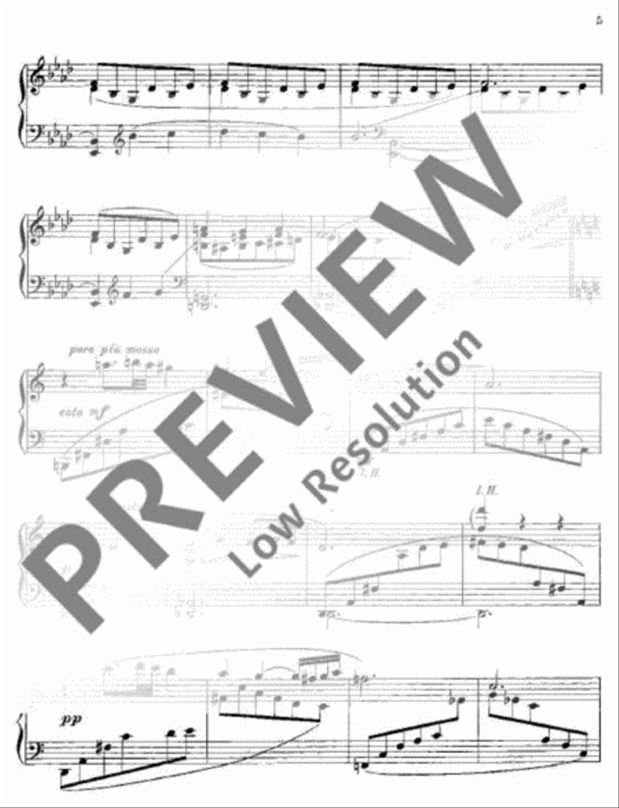 Oriental Dance Piano Solo scores gallery preview page 6
