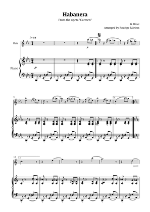 Habanera (for solo flute w/ piano accompaniment)