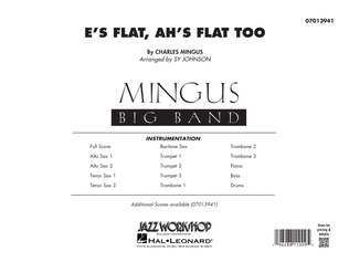 E's Flat, Ah's Flat Too (arr. Sy Johnson) - Conductor Score (Full Score)