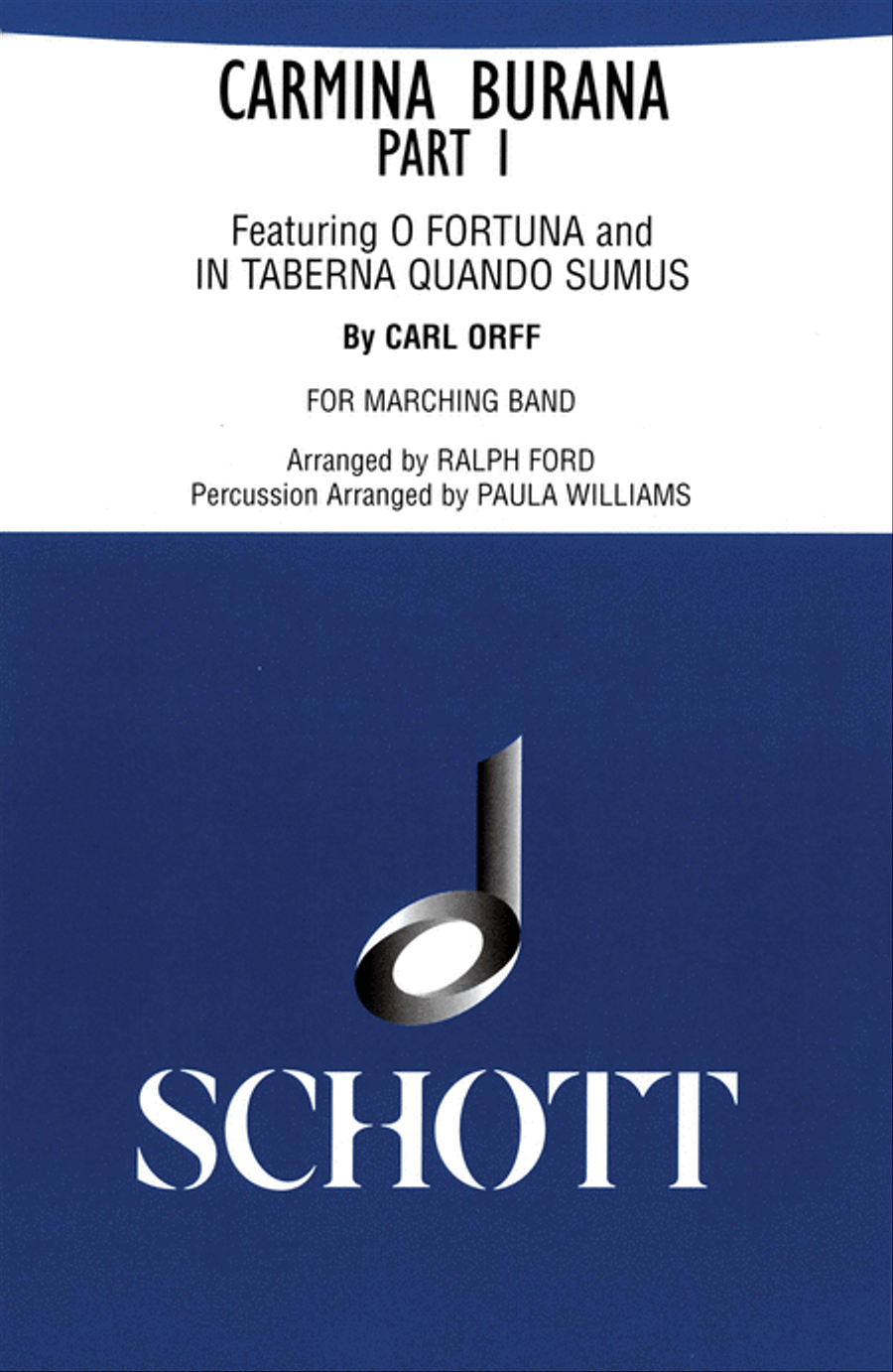 Carmina Burana Part I Marching Band scores gallery preview page 1
