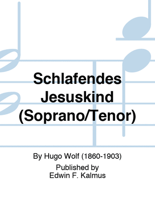 Schlafendes Jesuskind (Soprano/Tenor)