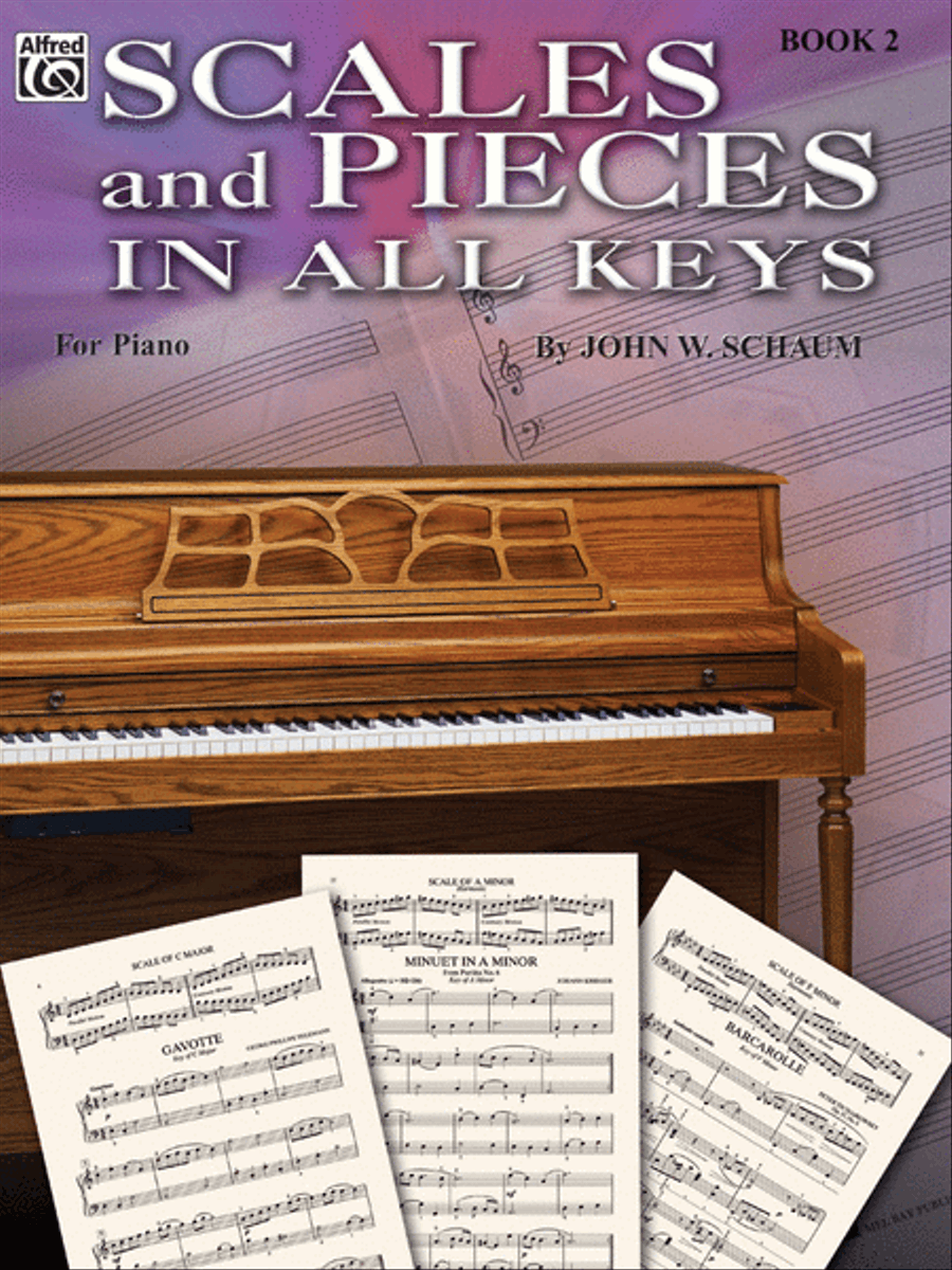 Scales and Pieces in All Keys, Book 2 Piano Method scores gallery preview page 1