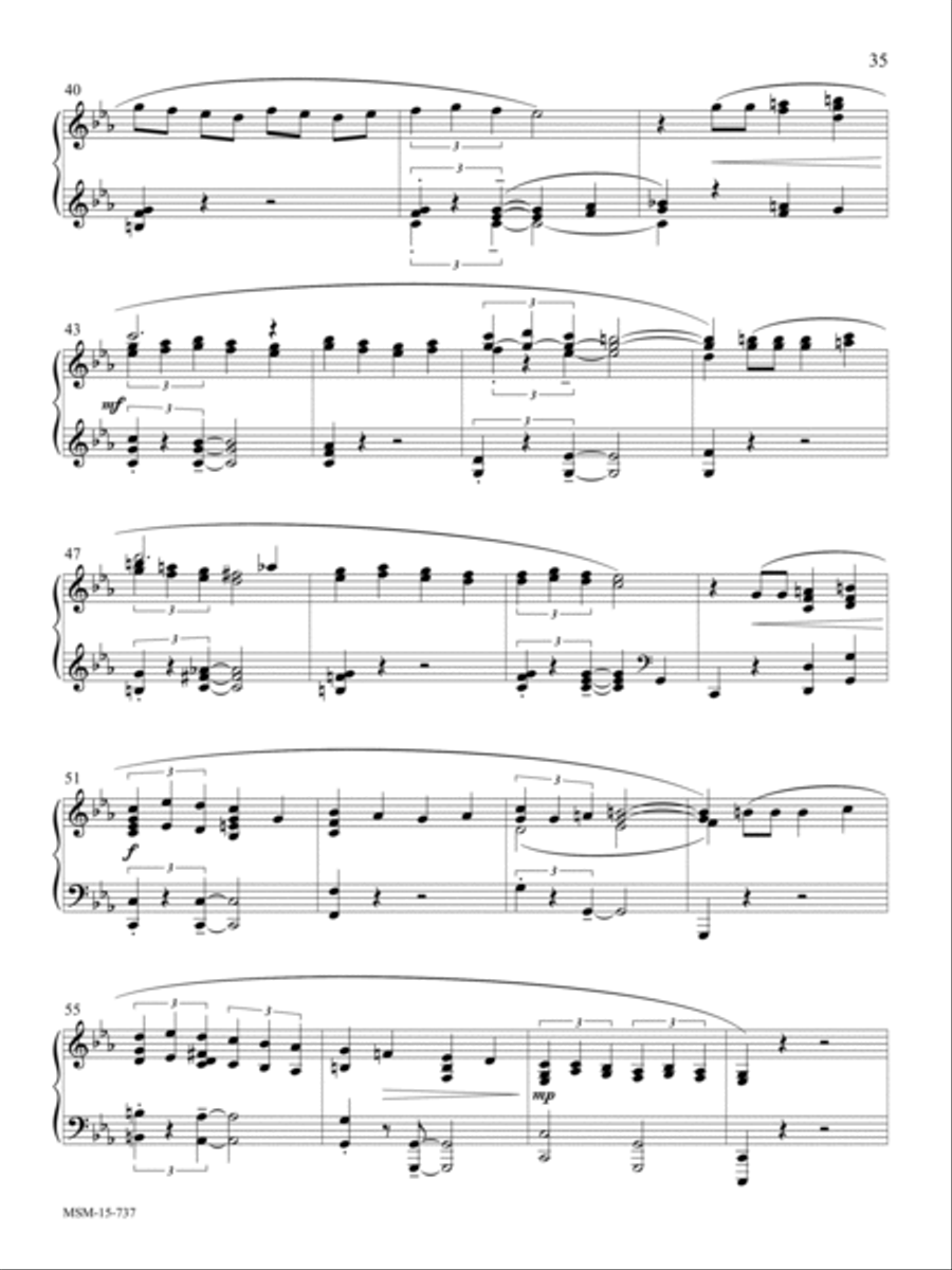 From a Distant Home (De tierra lejana venimos) Piano Solo scores gallery preview page 3