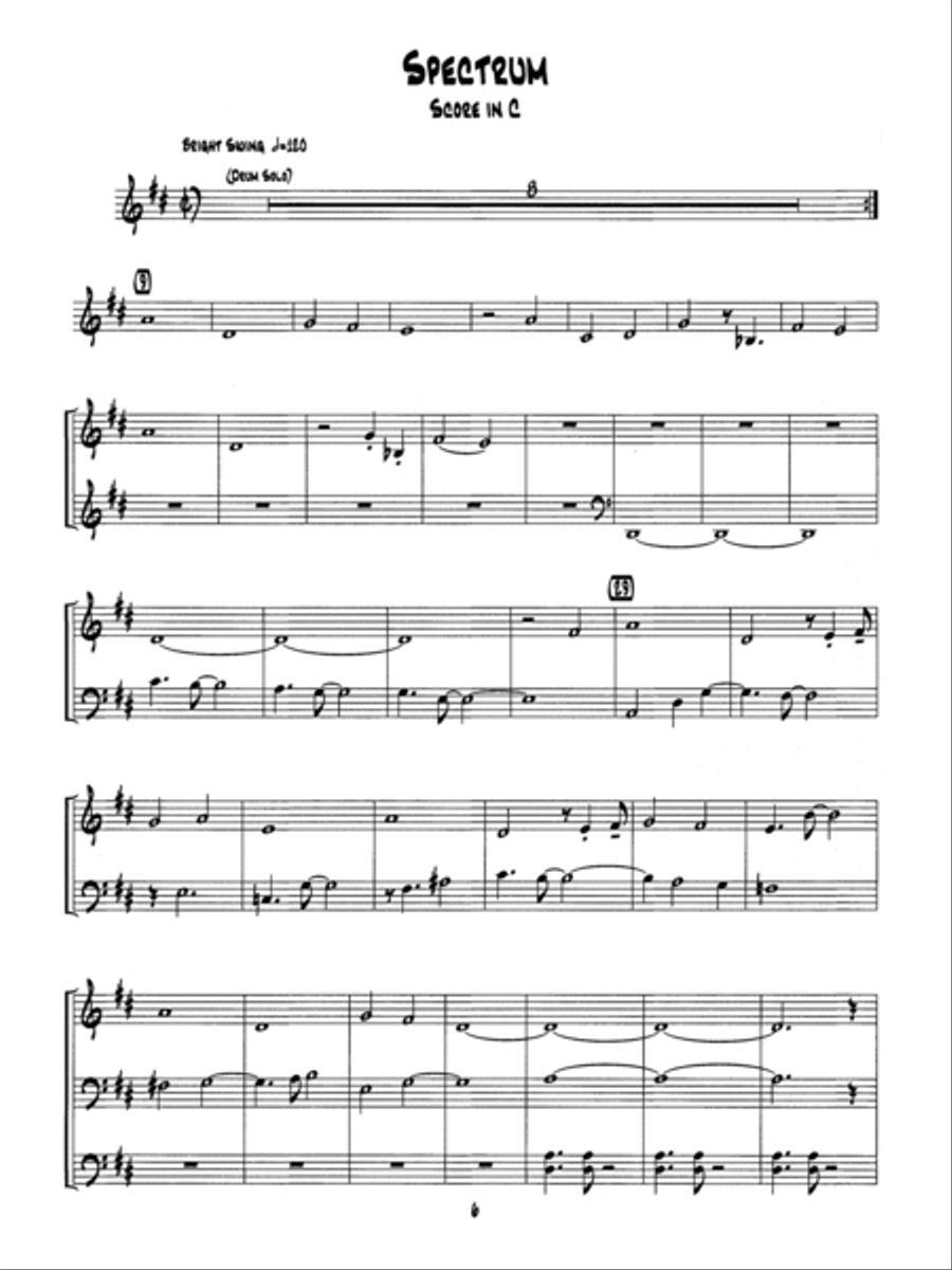 The Music of Bob Mintzer (Solo Transcriptions and Performing Artist Master Class) Saxophone scores gallery preview page 5