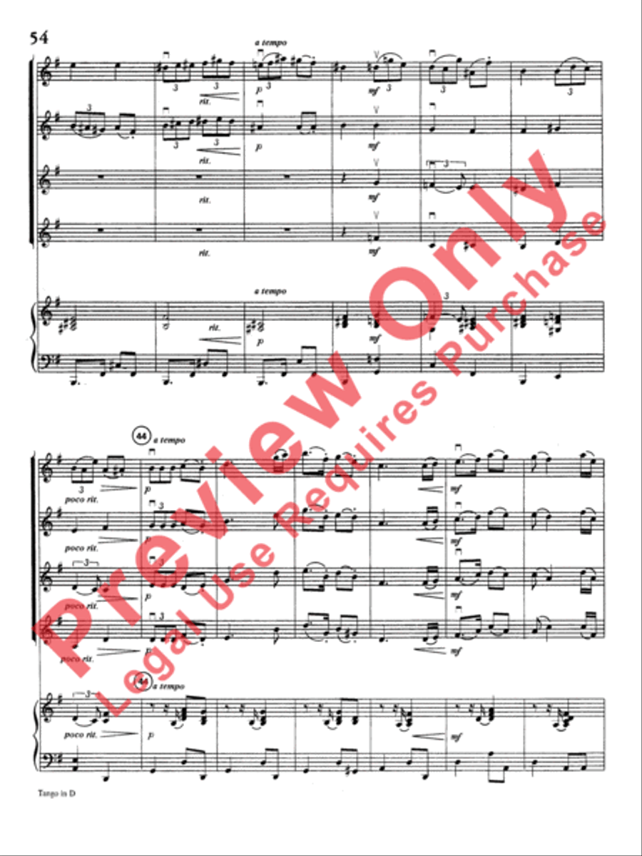 Highland/Etling Violin Quartet Series: Book 1