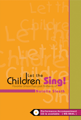 Book cover for Let the Children Sing!