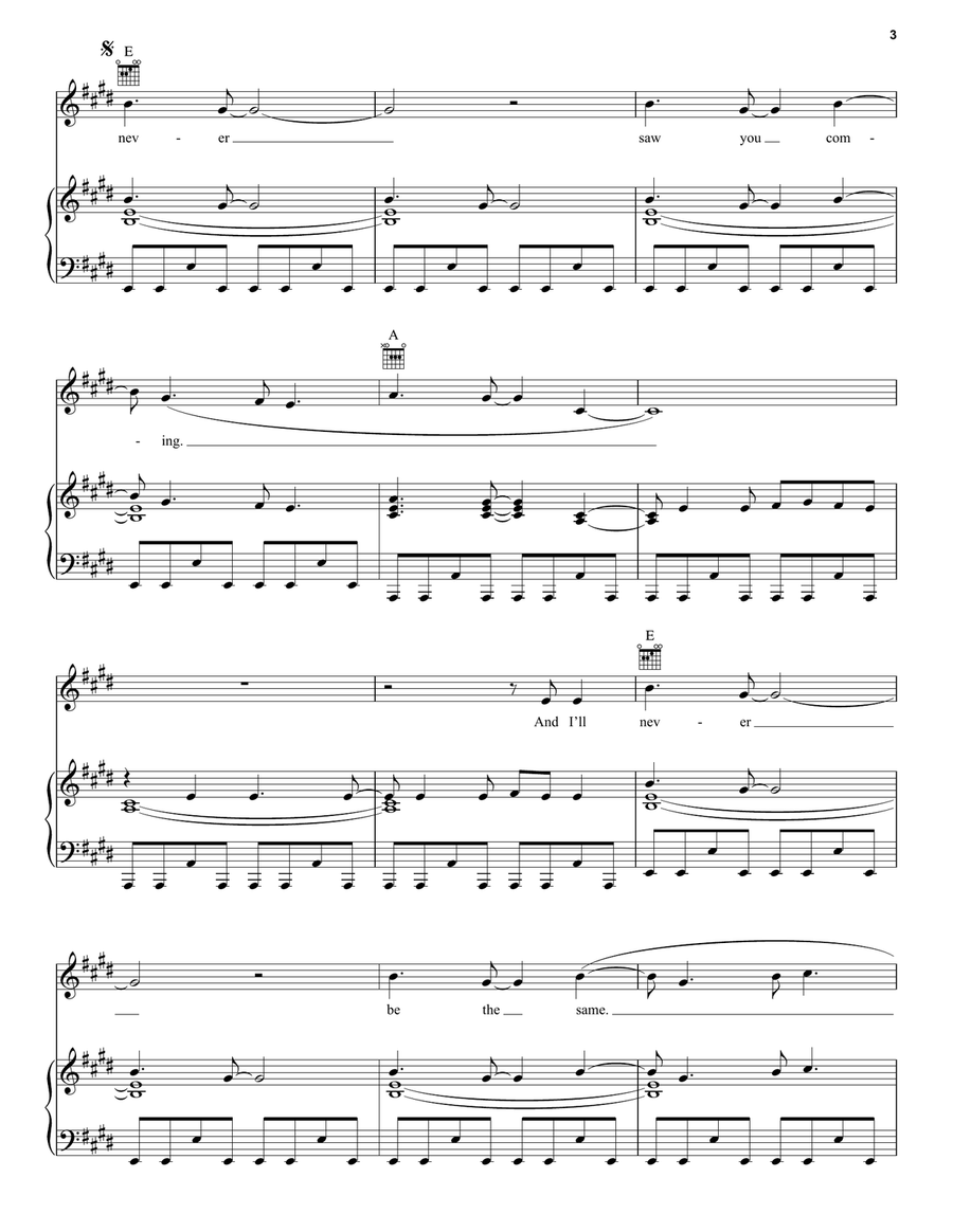 State Of Grace Acoustic Guitar scores gallery preview page 3