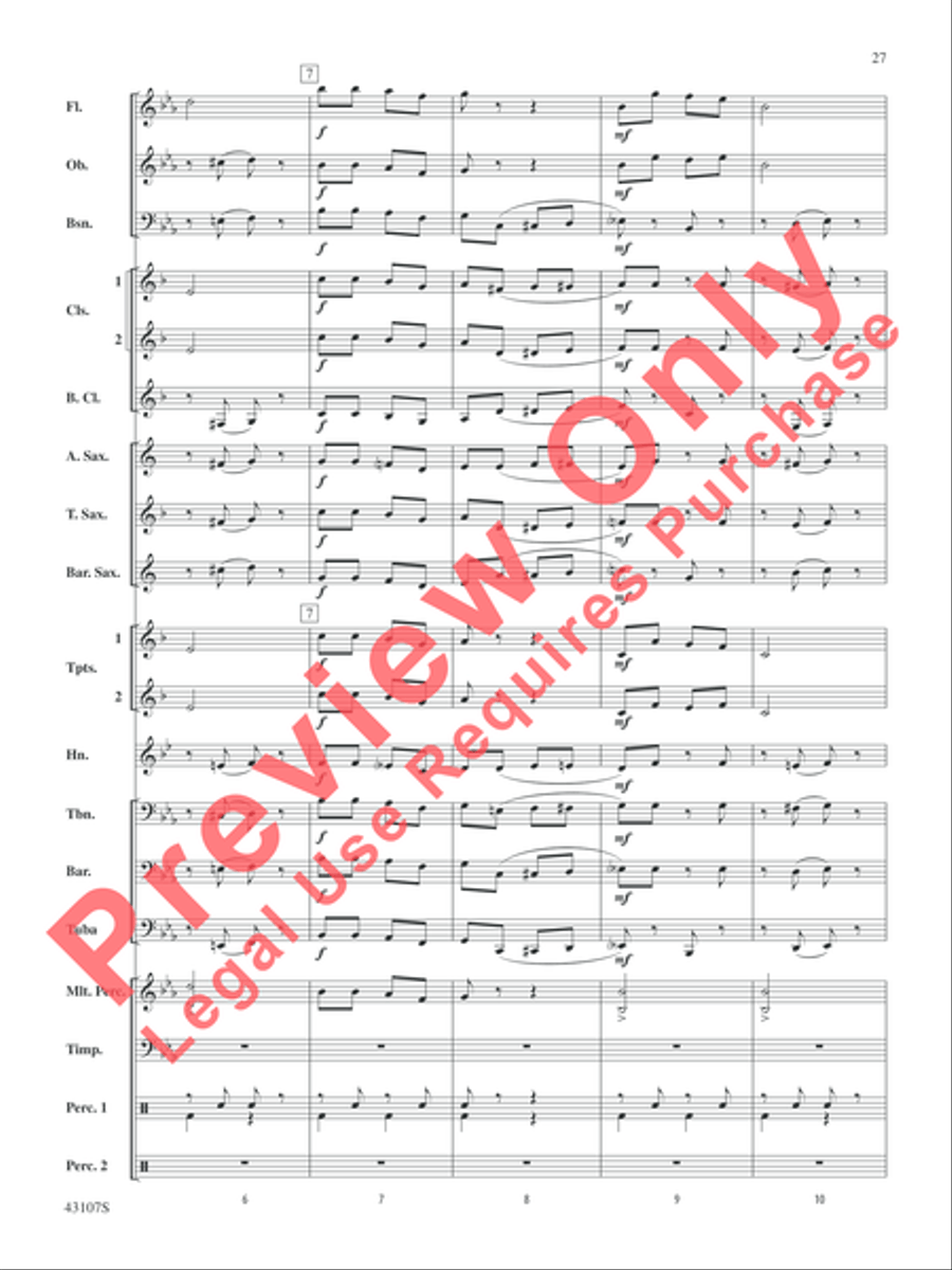 Happy Holidays---Vol. 2 Happy Holidays---Vol. 2 Concert Band scores gallery preview page 20