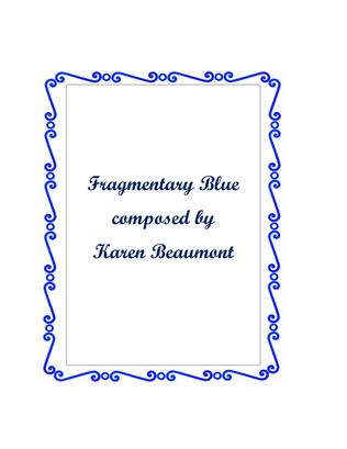 Book cover for Fragmentary Blue