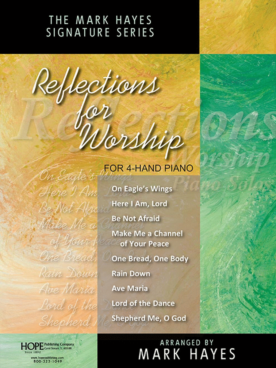 Reflections for Worship for 4-Hand Piano