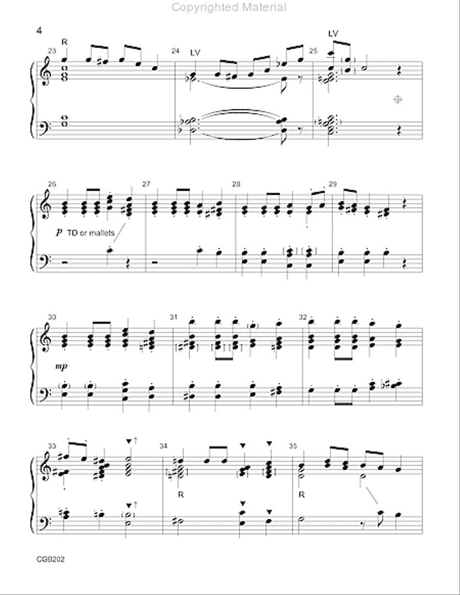 A Gift of Joy A Gift of Joy Handbell Choir scores gallery preview page 4