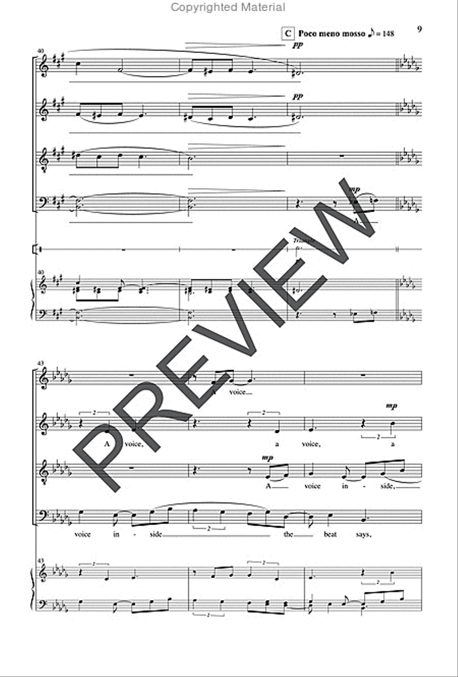 Drumsound Rises Drumsound Rises Divisi scores gallery preview page 8