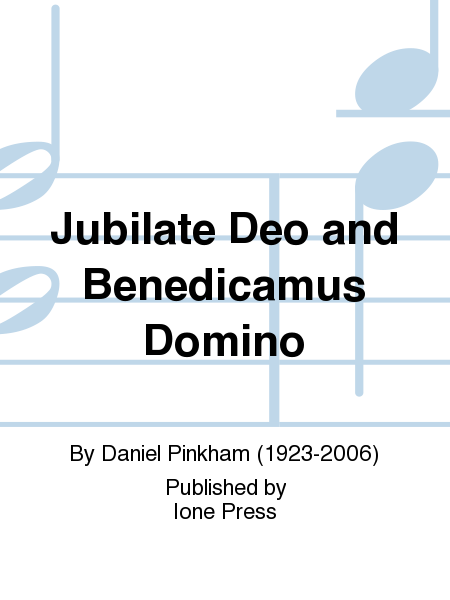 Jubilate Deo and Benedicamus Domino image number null