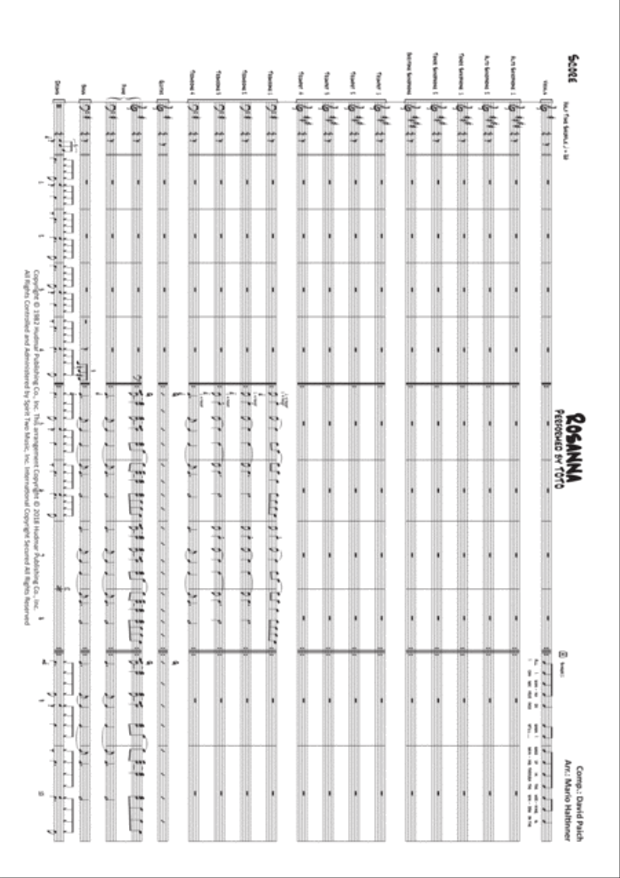 Rosanna Jazz Ensemble scores gallery preview page 2