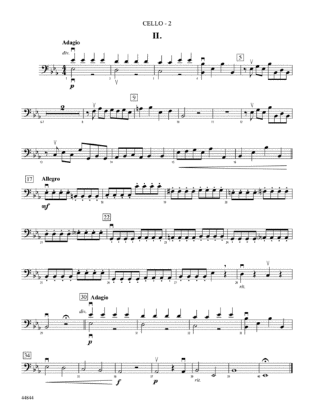 Concerto Grosso, Op. 6, No. 8: Cello