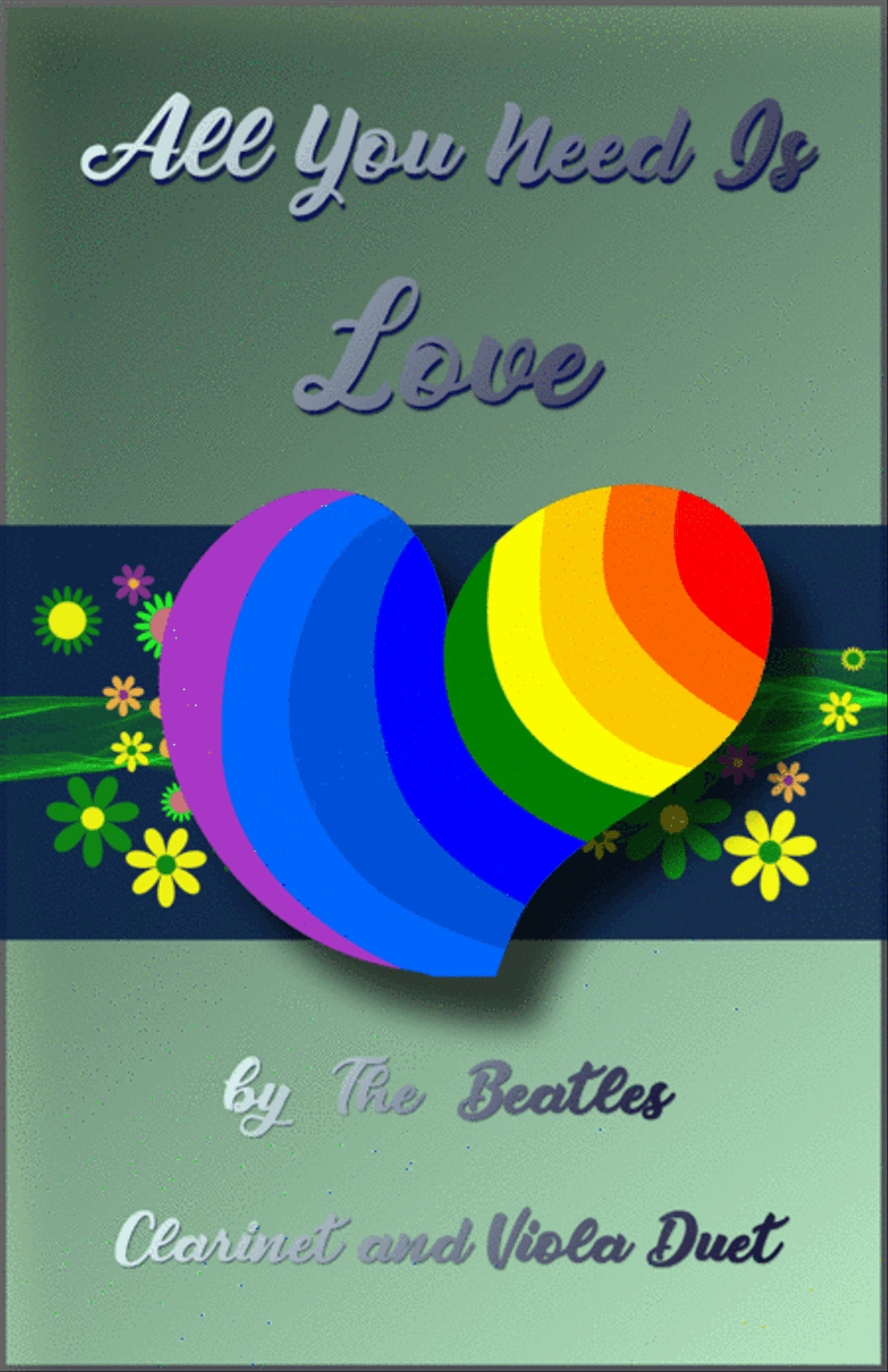 All You Need Is Love Clarinet scores gallery preview page 1