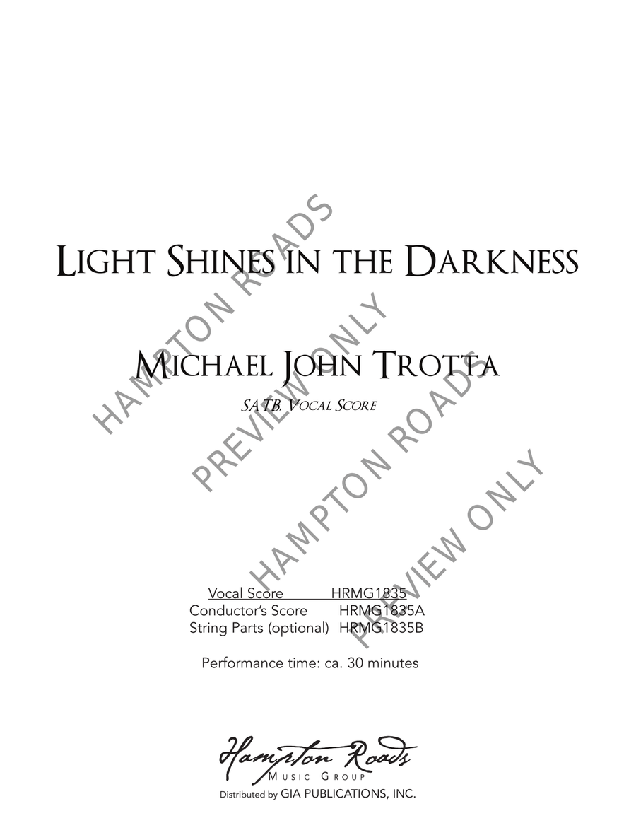 Light Shines in the Darkness (SATB) 4-Part scores gallery preview page 4