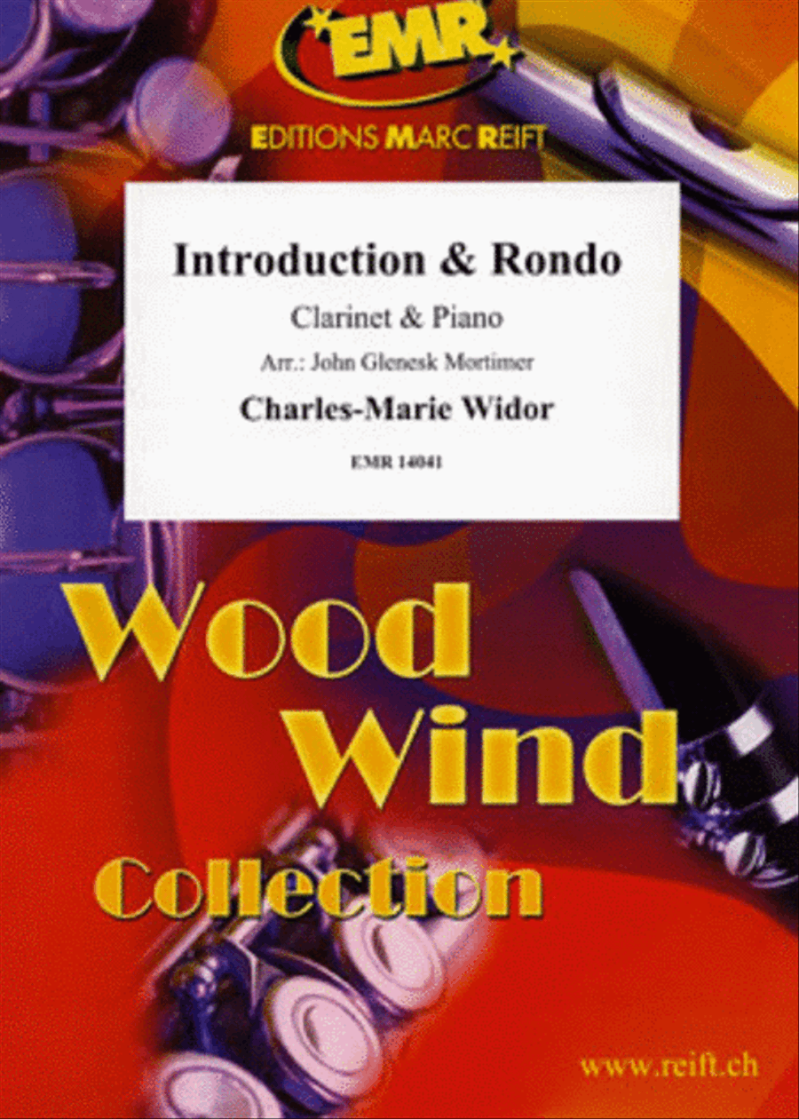 Introduction & Rondo Clarinet Solo scores gallery preview page 1