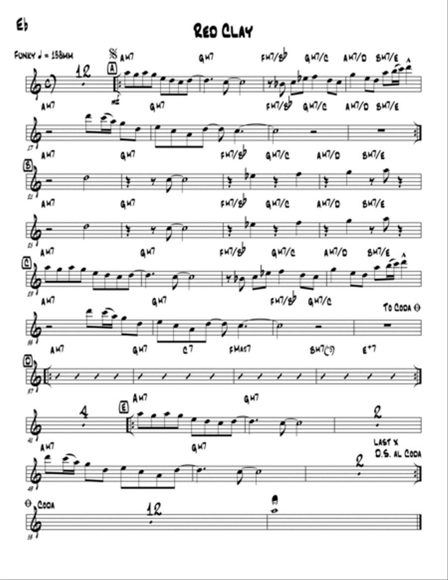 Red Clay Jazz Ensemble scores gallery preview page 3