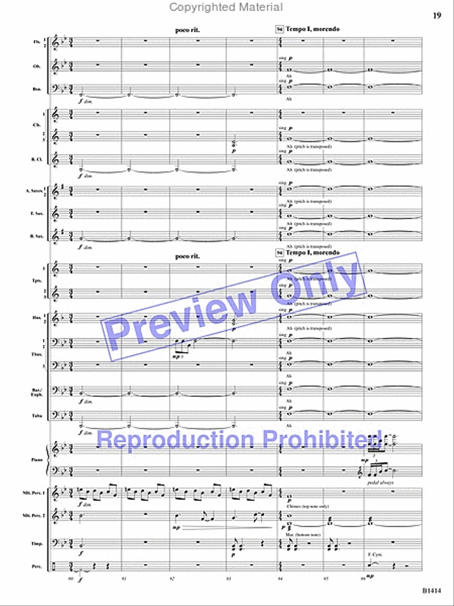 Kindred Spirits Kindred Spirits Concert Band scores gallery preview page 34