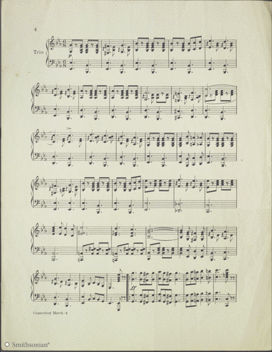 The Connecticut March The Connecticut March Piano Solo scores gallery preview page 4
