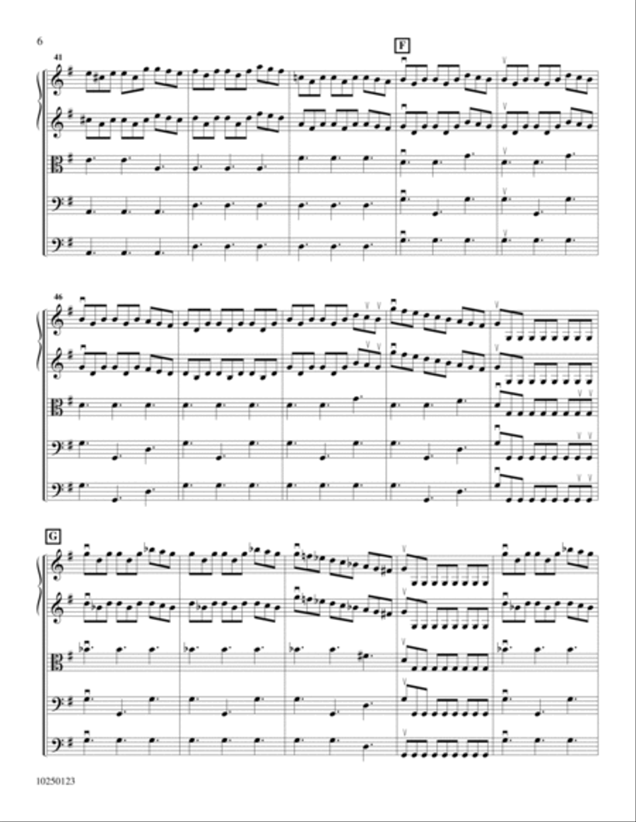 Concerto alla Rustica Op. 51 No. 4 Orchestra scores gallery preview page 5
