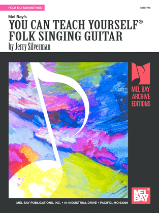 Book cover for You Can Teach Yourself Folk Singing Guitar