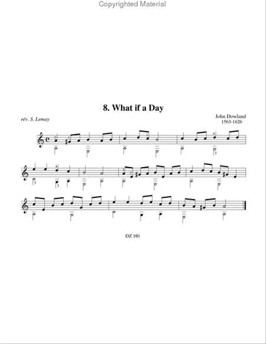 Répertoire progressif pour la guitare, vol. 1 (CD inclus) Classical Guitar scores gallery preview page 2